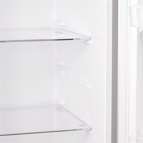 Heladera Con Freezer Ciclica 300l Telefunken Hd300 Silver Color Plateado