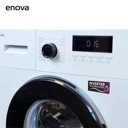Lavarropas De Carga Frontal Enova Le06f11-bl 6kg Blanco