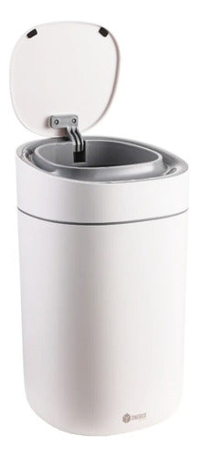 Cesto De Basura Inteligente Onebox Ob-sl12a C/ Sensor 12l Cs Blanco