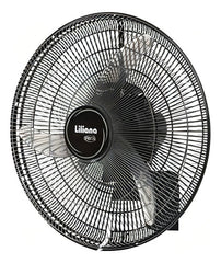 Ventilador De Pared Liliana Vwoc20 Con 3 Palas De Plástico Color Transparente Estructura Color Plata 20  De Diámetro