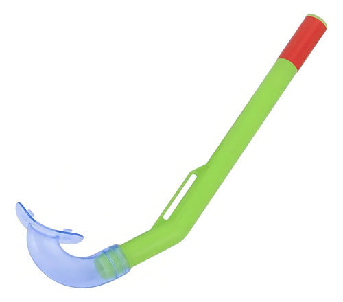 Set De Buceo Snorkel Aletas Niños +3 Bestway 25039 Azul/verde