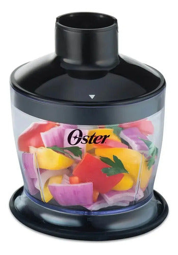 Stick Mixer Oster Fpsthb2801 Con Accesorios Batidora De Inmersion Picadora 800w Color Rojo