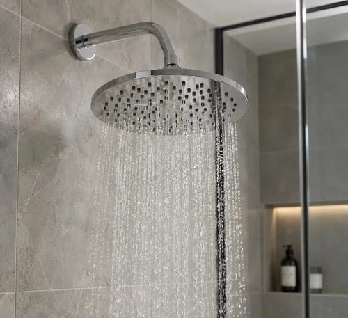 Griferia Ducha Articulada Fv 0126.pr0-20-cr De 200mm Cromo