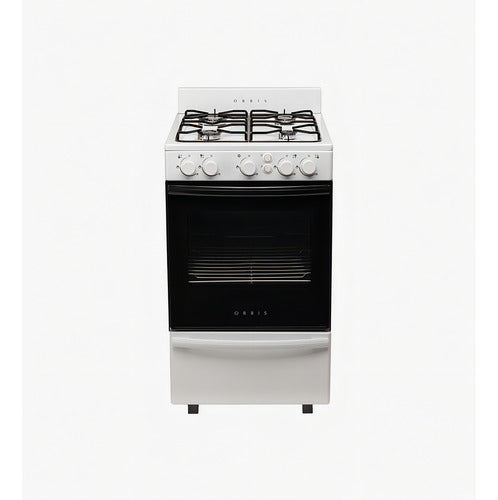 Cocina A Gas Orbis 4 Hornallas Modelo 558bc4 Color Blanco