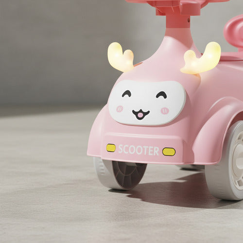 Pata Pata Mobi Bebesit Rod-130b Con Baul Luces Musica Rosa