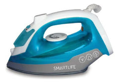 Plancha A Vapor Smartlife Sl-si2473pn Base Antiadherente Celeste