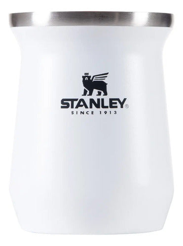 Mate Térmico Stanley Classic 236 Ml Blanco Liso Blanco Liso