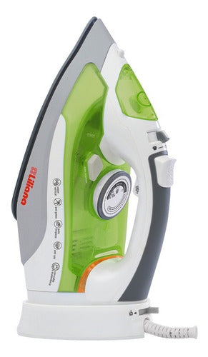 Plancha Vapor Inalambrica Liliana Practistyle Verde Rpv501 Color Blanco