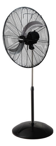 Ventilador De Pie Liliana Vp27pow Power 2 En 1 De 27 PuLG 68.58 Cm 50 Negro Gris Metal 3