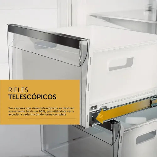 Freezer No Frost Vondom Fr230bi Inverter Wifi 230l Panelable Blanco