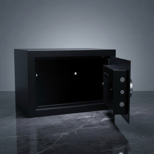 Caja Fuerte Seguridad Digital Tme20dn 20x31x20cm Negro
