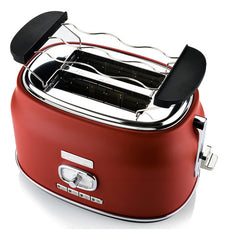 Tostadora Westinghouse Retro 2 Ranuras Roja Tm800-01 Color Rojo