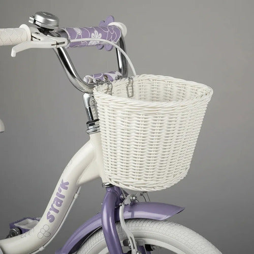 Bicicleta Rodado 16 Stark Love V Brakes Acero Aluminio Violeta 16