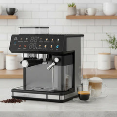 Cafetera Eléctrica Ultracomb Ce-6120 Espresso Con Molinillo 20 Bares