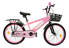 Bicicleta Infantil Randers Rodado 20 Bke221f Rosa Canasto Cs Rosa 20