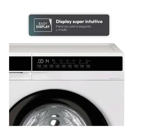 Lavarropas Automatico Ey26sb7-12 6.5kg 1200r Bl Candy Blanco