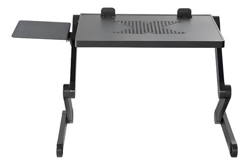 Base Notebook Escritorio Ergonómica Regulable Onebox Ob-s2 Color Negro