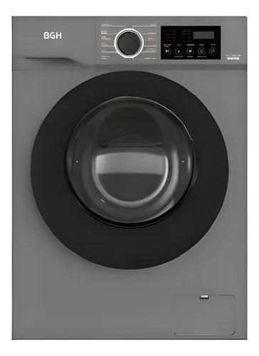 Lavarropas Carga Frontal Bgh Bwfe06s24ar Inverter 6kg Cs Gris