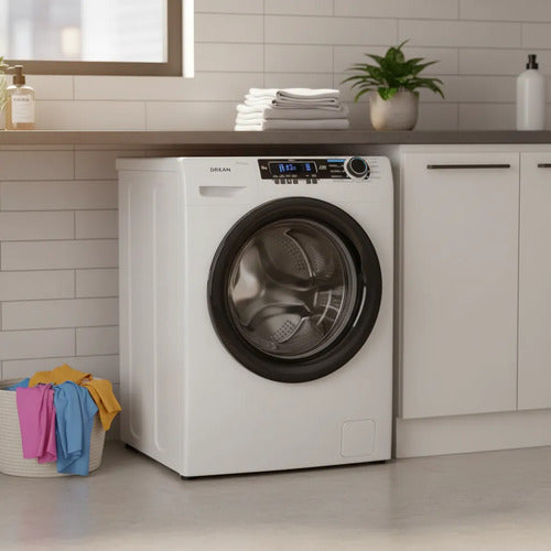 Lavarropas De Carga Frontal Drean Lcfdr0609lb0 6kg 900rpm Blanco