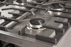 Cocina Florencia De 4 Hornallas 56 Cm Inox 5838s Acero Inox