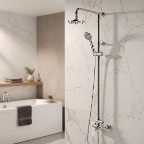 Griferia Fv Puelo Monocomando Ducha 0312/b5 Con Duchador