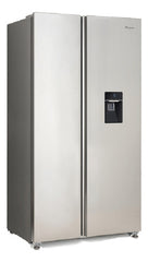 Heladera Side By Side Inverter No Frost Whirlpool Wrs955 Cts Gris Oscuro