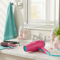 Secador De Pelo Ga.ma Diamond Bloom Pink Cool Shot 2300w C Rosa