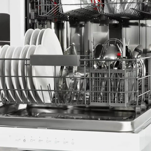 Lavavajillas 14 Cubiertos Whirlpool Wlv14sy Sense Plateado