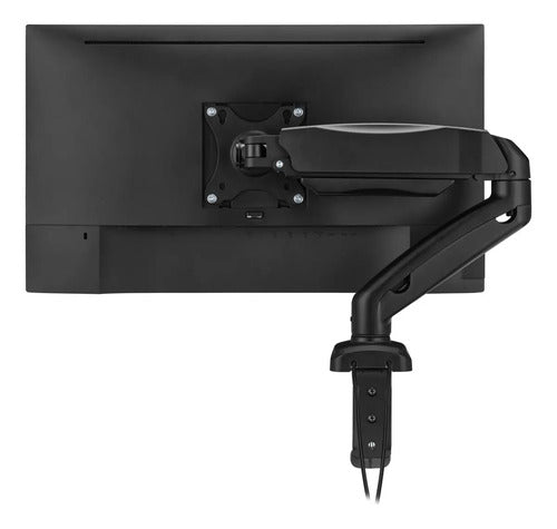 Soporte Escritorio Para Monitor Onebox Brazo Movil 17 /32 Color Negro
