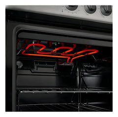 Cocina A Gas Longvie 21501gt 56cm Inox Grill Eléctrico Color Grafito