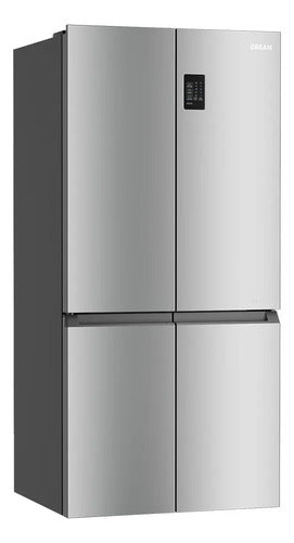 Heladera T-door Twin Inverter Ia Drean Dtp469lkrss0 522l Acero Inox