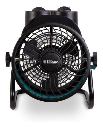 Caloventor Liliana Heatcyclone Verde 2400w Color Verde Oscuro