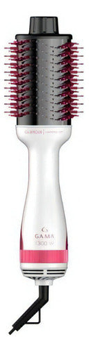 Cepillo Secador Modelador Gama Glamour Pink Ceramic Ion