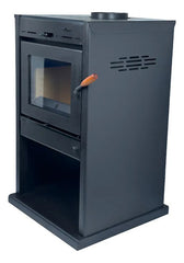 Calefactor A Leña Tromen Tr8000 Para Ambientes De Hasta 90 M²