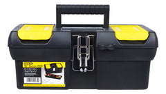 Caja Plastica De Herramientas Stanley 16-013 Cierre Metalico Negro/amarillo