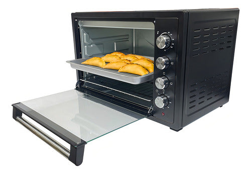 Horno Eléctrico Liliana 46 Lts 2200w 250ºc Negro Ao460