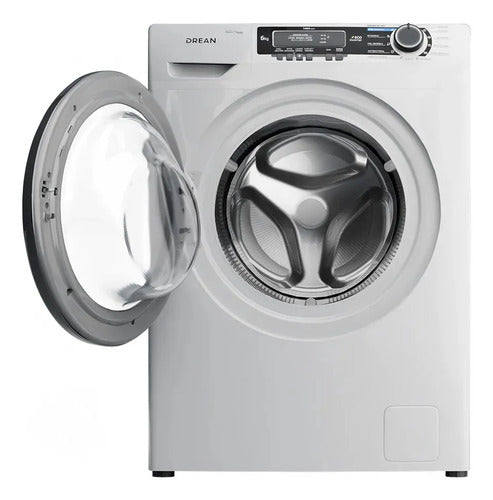 Lavarropas Automatica Drean 6.10 Lcfdr0610lb Inverter Blanco