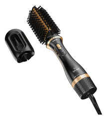 Cepillo Secador Modelador Gama Multistyler Gold Negro