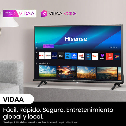 Smart Tv Hisense Pantalla 40 Pulgadas 40a42k Full Hd