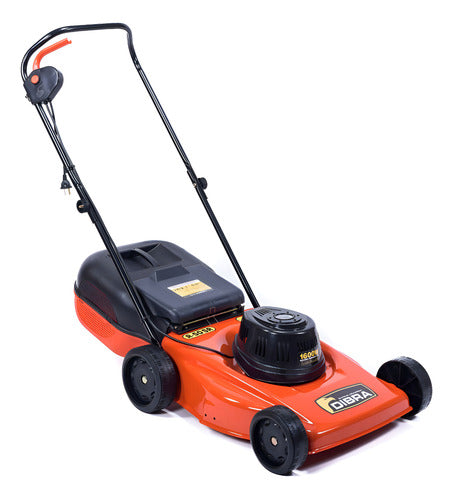 Cortadora Pasto Eléctrica Dibra 1600w 1hp Chasis Acero Bolsa Color Naranja/negro