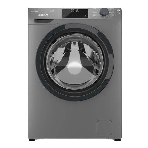 Lavarropas Inverter Con Ia 8 Kg 1400 Rpm Drean Lcfdr0814sg1 Gris