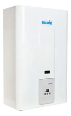Calefón Gas Natural Escorial 14l Blanco Digital Automático Energía A Gn