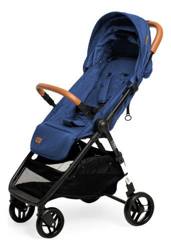Bebesit Cochecito De Paseo T-flex Azul Negro