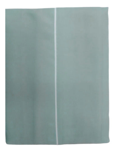 Juego Sabanas 1 Plaza 1/2 Fp Home Premium 300 Hilos Verde Liso Verde