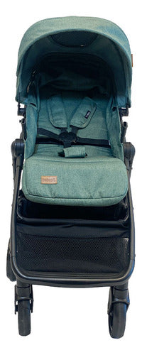 Cochecito Travel System Bebesit T-flex 1321ts-c Verde Verde Negro