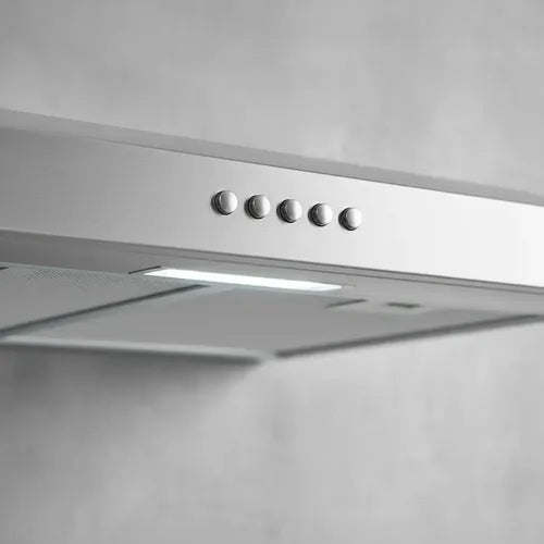 Extractor Purificador De Cocina Florencia Pr60i Acero Inox Plateado