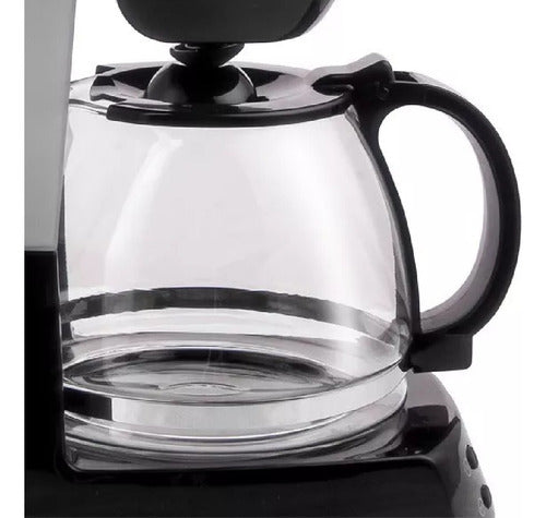 Cafetera De Filtro Ultracomb Ca2205 Timer Digital Tio Musa Negro