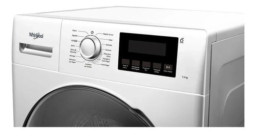 Lavarropas Whirlpool Carga Frontal 7kg Inverter Blanco Blanco