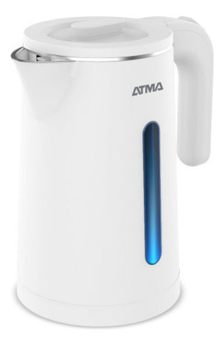 Jarra Electrica Pava Atma Peat1351wp 1500w 1.8l Blanca Blanco