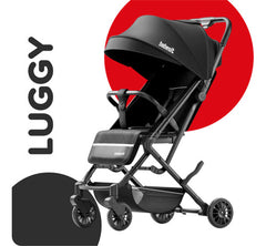 Cochecito Plegado Bebesit 1301a Luggy Negro 3 Posiciones Cts Negro Negro